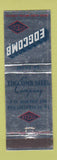 Matchbook Cover - Edgcomb Steel Philadelphia PA