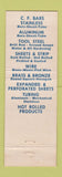 Matchbook Cover - Edgcomb Steel Philadelphia PA