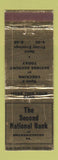 Matchbook Cover - Second National Bank Mechanicsburg PA WEAR