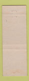 Matchbook Cover - OK Snyder Insurance Mount Joy PA