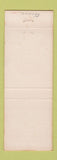 Matchbook Cover - Beaver Valley Motel Beaver Falls PA RED
