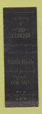 Matchbook Cover - Nunn Bush Men's Shoes Hackett Inc Easton PA