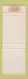 Matchbook Cover - Christy's Brentwood PA PEACH