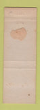 Matchbook Cover - Hut Restaurant Pizza New Castle PA WEAR