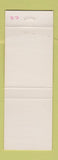 Matchbook Cover - Bittner's Restaurant Somerset PA