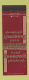 Matchbook Cover - Hotel Roosvelt Pittsburgh PA