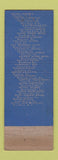 Matchbook Cover - Colonial Hotel York PA Grenoble