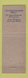 Matchbook Cover - Kaufman Barber Shop Lebanon PA
