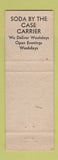 Matchbook Cover - Lincoln Liquor Distributor Mohnton PA