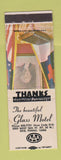 Matchbook Cover - Glass Motel Erie PA