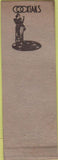 Matchbook Cover - Central Hotel Amsterdam NY
