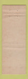 Matchbook Cover - Park Grill Scranton PA