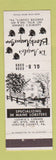 Matchbook Cover - De Angelo's Black Angus Inn Chester County PA Ludwig's Corner