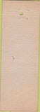 Matchbook Cover - Hotel Shaw San Francisco CA Sacramento