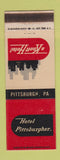 Matchbook Cover - Hotel Pittsburgher Pittsburgh PA Knott WEAR