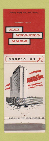 Matchbook Cover - Penn Center Inn Philadelphia PA