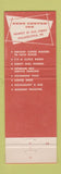 Matchbook Cover - Penn Center Inn Philadelphia PA