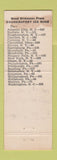 Matchbook Cover - Coudersport Ice Mine PA
