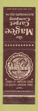 Matchbook Cover - Magee Carpet Company Bloomsburg PA WEAR
