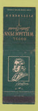Matchbook Cover - Hotel William Penn Pittsburgh PA Statler WEAR