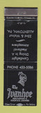 Matchbook Cover - Ivanhoe Restaurant Allentown PA WEAR