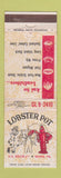 Matchbook Cover - Lobster Pot Wawa PA