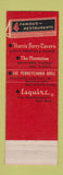 Matchbook Cover - Penn Harris Hotel Harrisburg PA