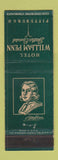 Matchbook Cover - Hotel William Penn Pittsburgh PA Statler WEAR