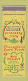 Matchbook Cover - Hotel Brunswick Lancaster PA