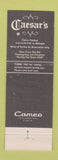 Matchbook Cover - Caesar's Restaurant Wind Gap PA