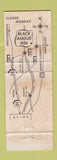 Matchbook Cover - De Angelo's Black Angus Inn Chester County PA Ludwig's Corner