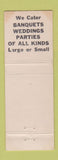 Matchbook Cover - Triangle Restaurant York PA WEAR