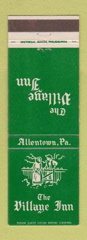 Matchbook Cover - The Village Inn Allentown PA