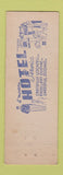 Matchbook Cover - The Laurel Room Hotel Lawrence Erie PA WEAR