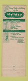 Matchbook Cover - Holiday Motor Hotels Harrisburg PA