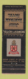 Matchbook Cover - John Bartram Hotel Philadelphia PA