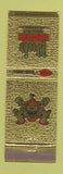 Matchbook Cover - Pub State College PA Holiday Inn