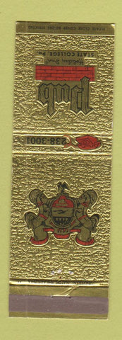 Matchbook Cover - Pub State College PA Holiday Inn