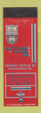Matchbook Cover - Colonial Hotel York PA Grenoble