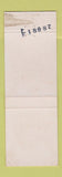 Matchbook Cover - Washington House Hotel Sellersville PA