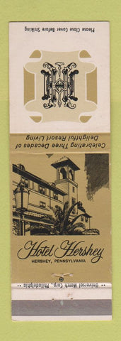 Matchbook Cover - Hotel Hershey Hershey PA