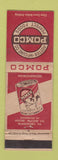 Matchbook Cover - Pomco Potter McCune Evaporated Milk McKeesport PA WEAR