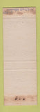 Matchbook Cover - Susquehanna Oil and Paint Harrisburg PA