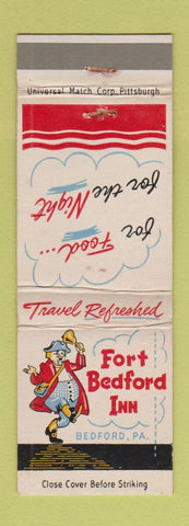Matchbook Cover - Fort Bedford Inn PA