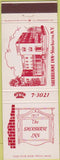 Matchbook Cover - Sherburne Inn NY