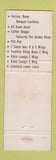Matchbook Cover - Gladieux Food Services Pittsburgh PA Airport WEAR