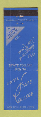 Matchbook Cover - Hotel State College PA