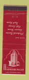 Matchbook Cover - Hotel Harrisburger Harrisburg PA