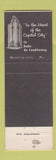 Matchbook Cover - Hotel Harrisburger Harrisburg PA