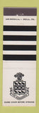 Matchbook Cover - The Normandie Hotel Philadelphia PA